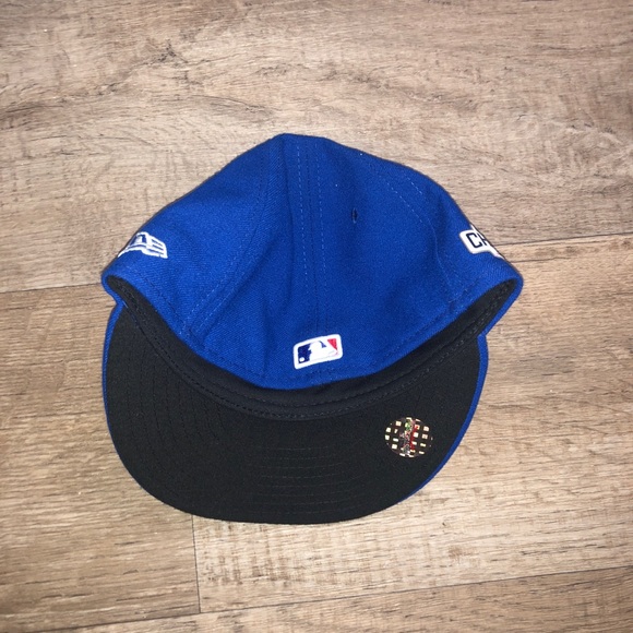 Chicago Cubs MLB New Era Low Profile Fitted Hat World Series - Picture 3 of 4